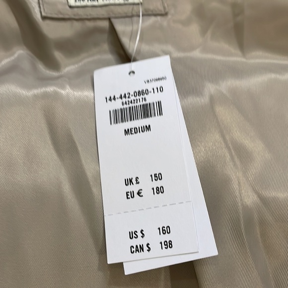 Women’s Brand New Abercrombie Faux Fur Coat, Size Medium - Picture 5 of 5